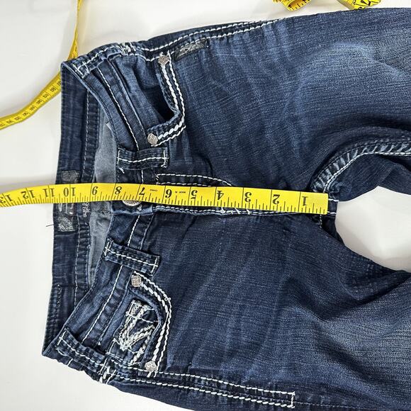 Silver Jeans Suki Super Skinny Jeans Womens 25 Dark Wash Stretch Denim - Picture 12 of 15